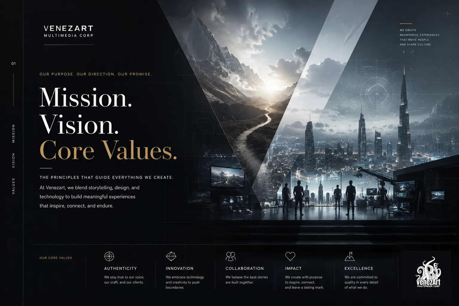 venezArt | Our Mission and Vision | Helping businesses establish their visual identity