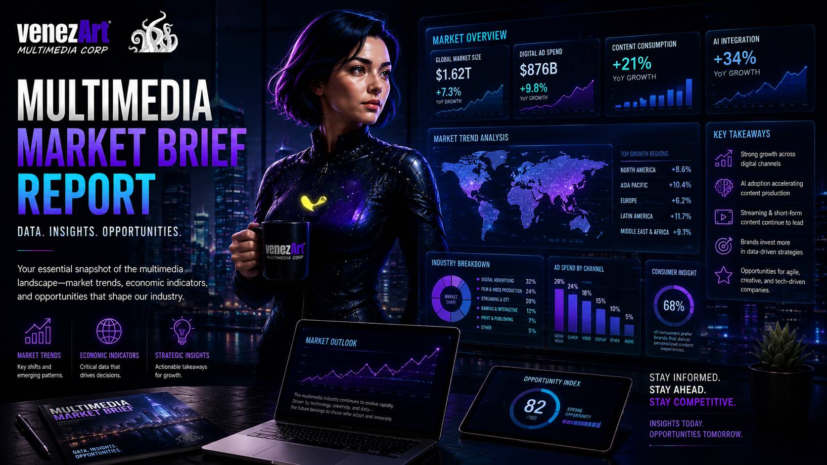 Multimedia Market Brief | VenezArt Multimedia Corp
