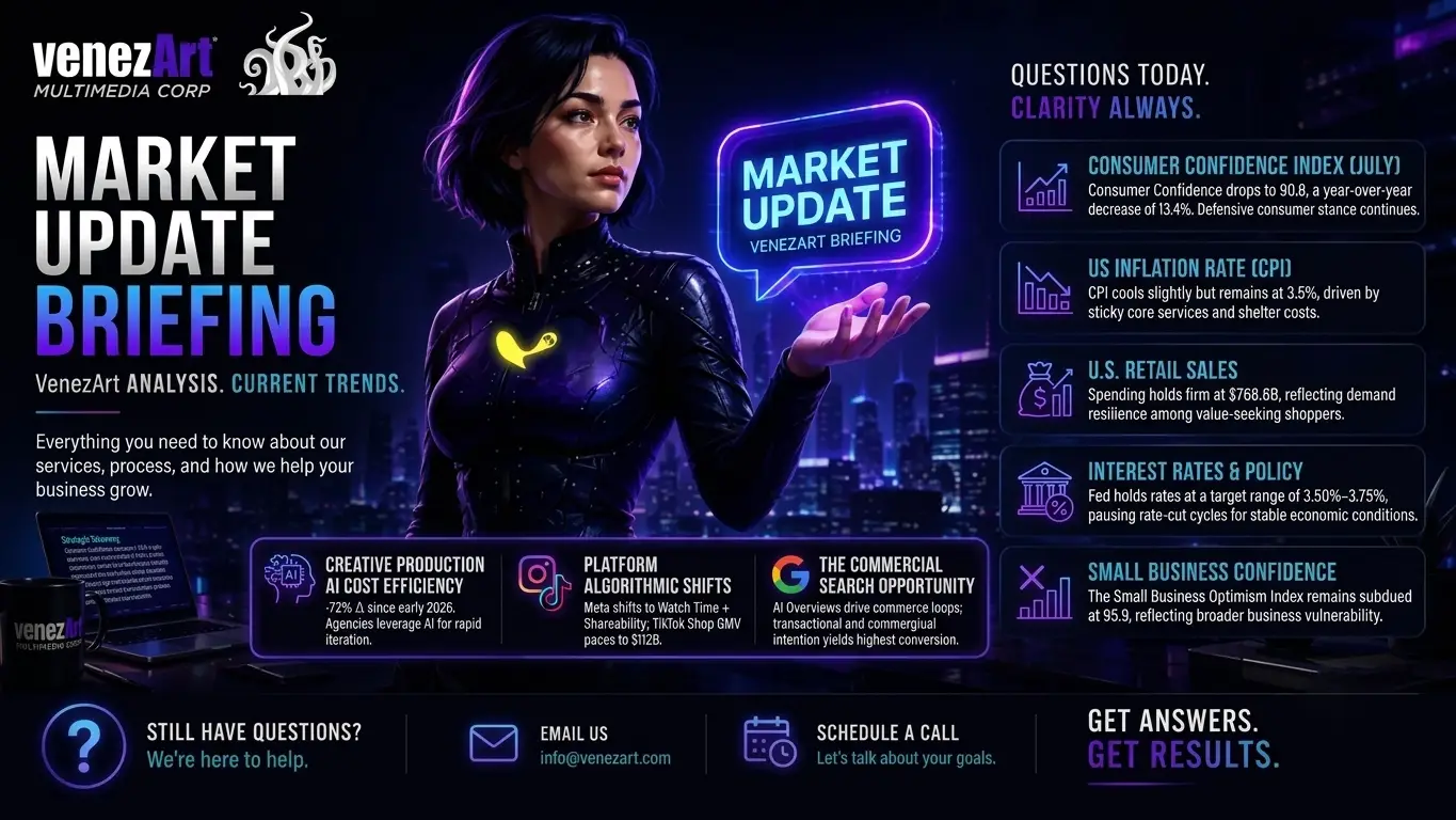Multimedia Market Update Brief | The Week Ahead | Small Business Insight by venezArt